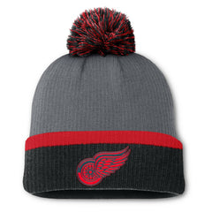 Detroit Red Wings Fanatics Women's Cuffed Knit Hat with Pom - NHL Hats
