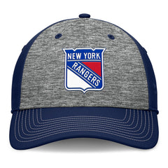 New York Rangers Fanatics Fundamental Top Shelf 2-Tone Flex Hat - NHL Hats