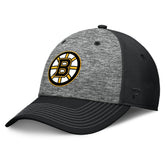 Boston Bruins Fanatics Fundamental Top Shelf 2-Tone Flex Hat - NHL Hats