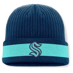 Seattle Kraken Fanatics Blueliner Cuffed Knit Hat - NHL Hats
