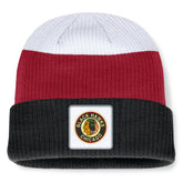 Chicago Blackhawks Fanatics Heritage Showboat Color-Block Cuffed Knit Hat - NHL Hats