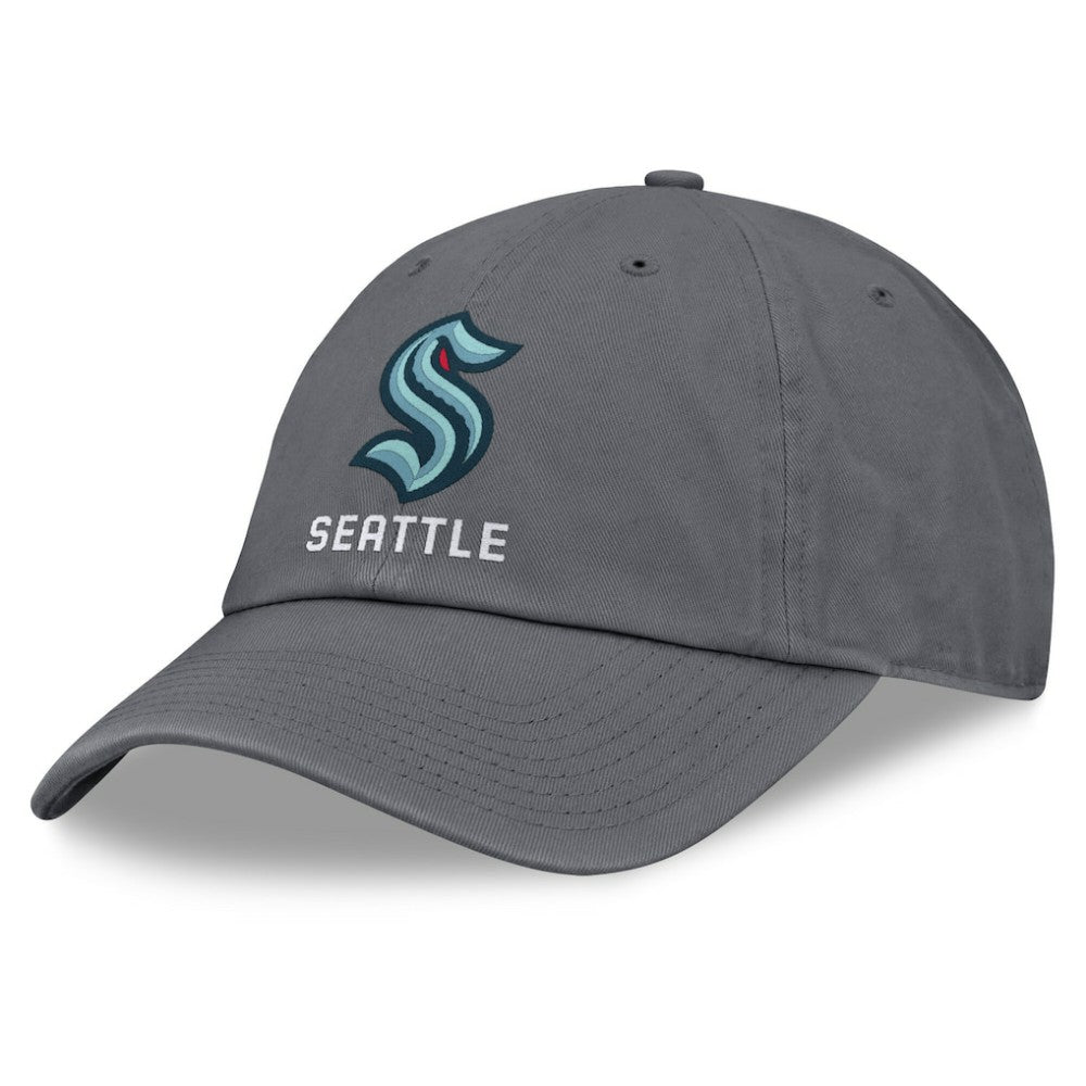 Seattle Kraken Fanatics Washed Adjustable Hat - NHL Hats