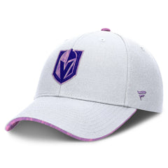 Vegas Golden Knights Fanatics Authentic Pro Hockey Fights Cancer Adjustable Hat - NHL Hats