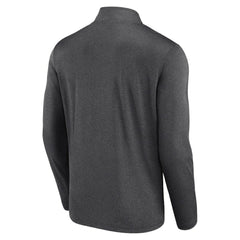 Pittsburgh Penguins Logo Athletic Head-to-Head Raglan Quarter-Zip Top - NHL