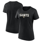 New Orleans Saints Logo Athletic Women's Lean T-Shirt | NFL On sale