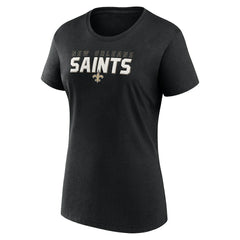 New Orleans Saints Logo Athletic Women's Lean T-Shirt | NFL On sale