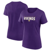 Minnesota Vikings Logo Athletic Women's Lean T-Shirt | NFL US