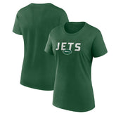 New York Jets Logo Athletic Women's Lean T-Shirt | NFL On sale