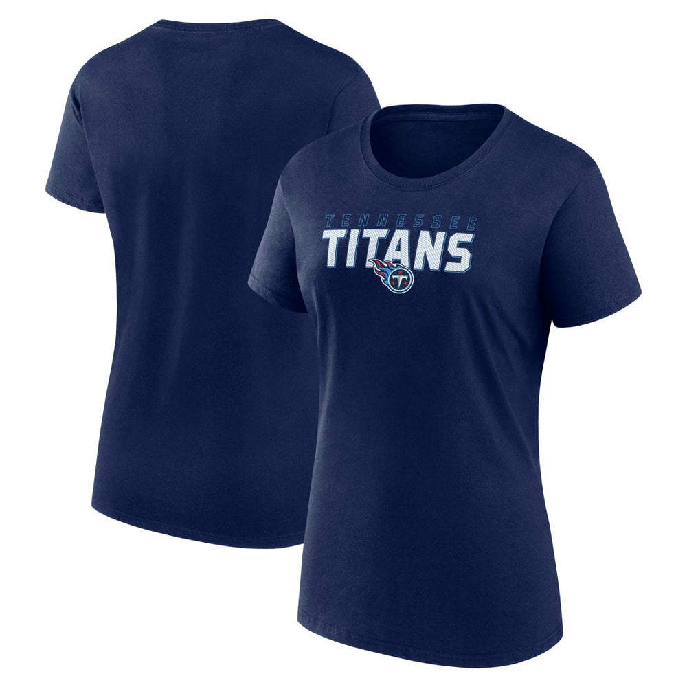 Tennessee Titans Logo Athletic Women's Lean T-Shirt | NFL Hot
