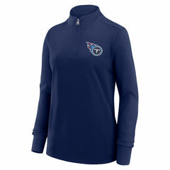 Tennessee Titans Logo Athletic Women's Velocity Quarter-Zip Jacket | NFL US