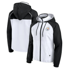 Pittsburgh Steelers Women's Full-Zip Anorak Hoodie Jacket | NFL Discount