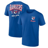 New York Rangers Logo Athletic Never Over T-Shirt - NHL T-shirts