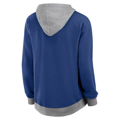 Toronto Maple Leafs Logo Athletic Women's Hit It French Terry Full-Zip Hoodie - NHL Hoodies