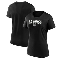 Los Angeles Kings Logo Athletic Women's Launch Scoop Neck T-Shirt - NHL T-shirts