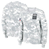 New York Jets Women's 2024 Salute To Service Dri-FIT Long Sleeve T-Shirt | NFL On sale