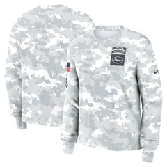 New York Jets Women's 2024 Salute To Service Dri-FIT Long Sleeve T-Shirt | NFL On sale