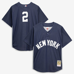 Derek Jeter New York Yankees Mitchell & Ness Authentic Batting Practice Jersey - MLB Jerseys