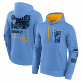 Blue Memphis Grizzlies Game Time Crossover Pullover Hoodie | NBA