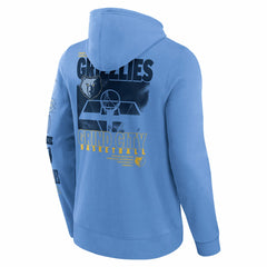 Blue Memphis Grizzlies Game Time Crossover Pullover Hoodie | NBA