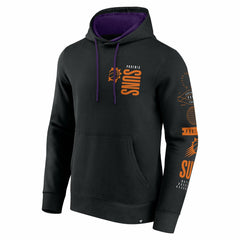 Black Phoenix Suns Game Time Crossover Pullover Hoodie | NBA