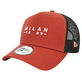 AC Milan New Era 9FORTY A-Frame Trucker Adjustable Hat