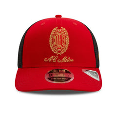 AC Milan New Era Heritage Gold Original Fit 9FIFTY Stretch-Snap Hat