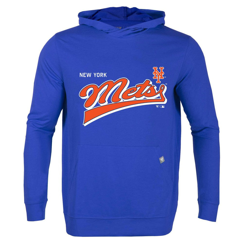 New York Mets Levelwear Relay 2.0 Retro Pullover Hoodie - MLB Hoodies