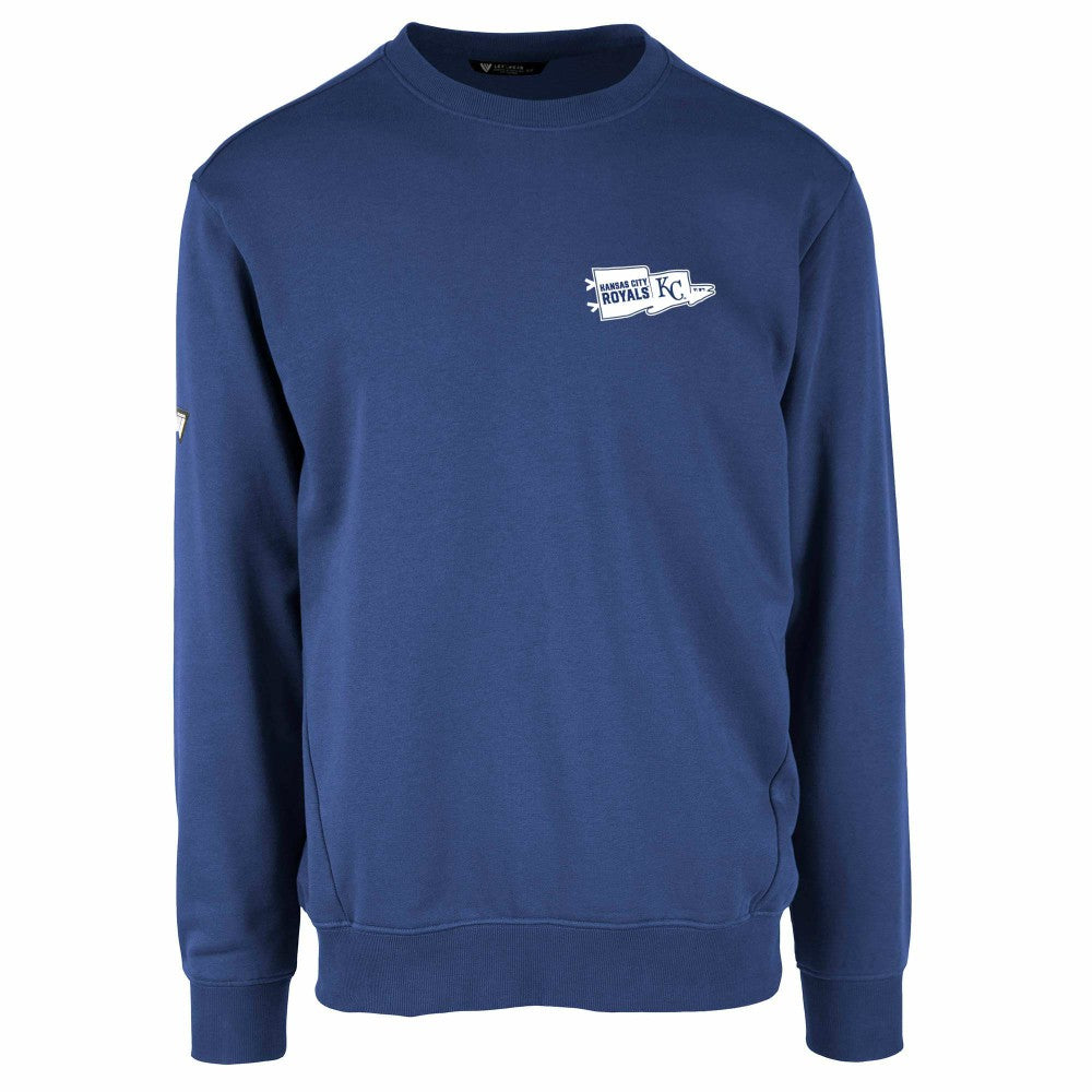 Kansas City Royals Levelwear Zane Rafters Pullover Sweatshirt - MLB Pullover