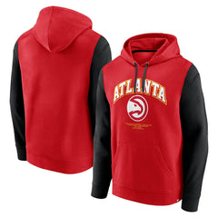 Red Atlanta Hawks Scorer Pullover Hoodie | NBA