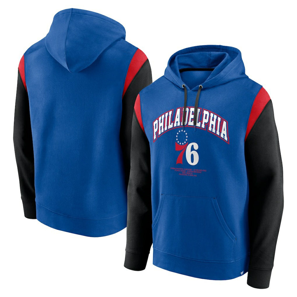 Royal Philadelphia 76ers Scorer Pullover Hoodie | NBA
