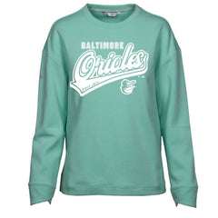 Baltimore Orioles Levelwear Women's Fiona Sweep Pullover Sweatshirt - MLB Pullover