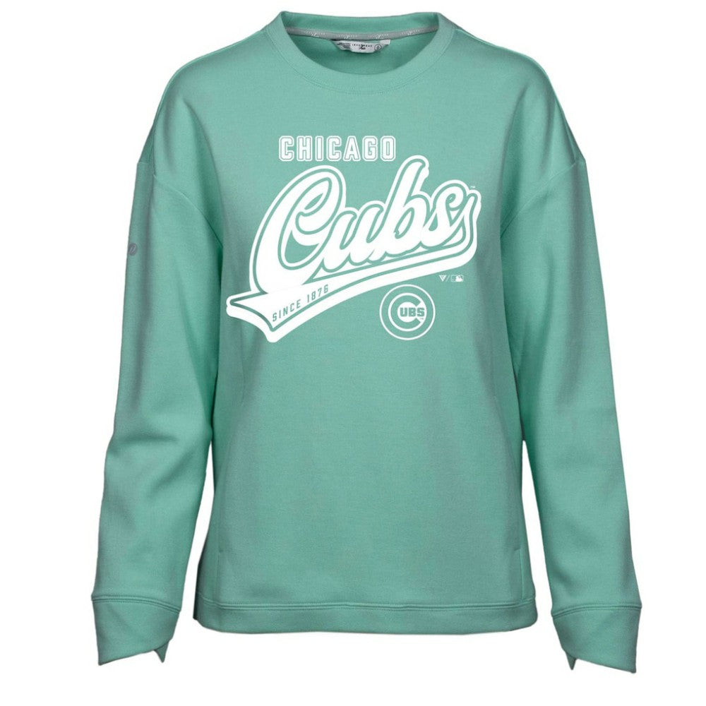 Chicago Cubs Levelwear Women's Fiona Sweep Pullover Sweatshirt - MLB Pullover