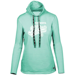 Minnesota Twins Levelwear Women's Loop Sweep Pullover Sweatshirt - MLB Pullover