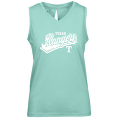 Texas Rangers Levelwear Women's Paisley Sweep V-Neck Tank Top - MLB Tanks