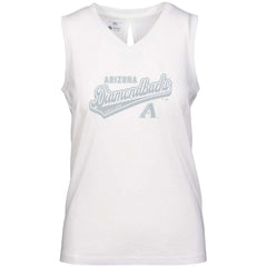 Arizona Diamondbacks Levelwear Women's Paisley Sweep V-Neck Tank Top - MLB Tanks