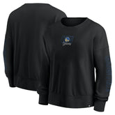 Black Golden State Warriors Women's Oversized Game Day Pullover Sweatshirt sale | NBA