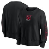 Black Chicago Bulls Women's Oversized Game Day Pullover Sweatshirt | NBA