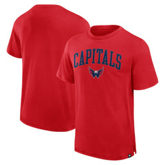 Washington Capitals Fanatics Elevated Pima T-Shirt - NHL T-shirts