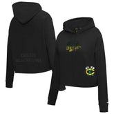 Chicago Blackhawks Pro Standard Women's Jewels Cropped Pullover Hoodie - NHL Hoodies