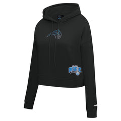 Black Orlando Magic Pro Standard Women's Jewels Cropped Pullover Hoodie | NBA