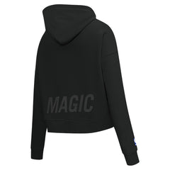 Black Orlando Magic Pro Standard Women's Jewels Cropped Pullover Hoodie | NBA