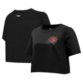 Black Phoenix Suns Pro Standard Women's Jewels Boxy Cropped T-Shirt | NBA