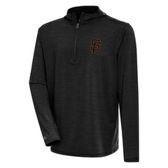 San Francisco Giants Antigua Tidy Quarter-Zip Hoodie - MLB Hoodies
