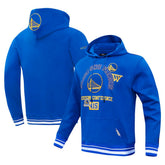 Royal Golden State Warriors Pro Standard Area Code Pullover Hoodie sale | NBA