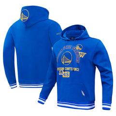 Royal Golden State Warriors Pro Standard Area Code Pullover Hoodie sale | NBA