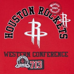 Red Houston Rockets Pro Standard Area Code Pullover Hoodie sale | NBA