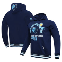 Navy Memphis Grizzlies Pro Standard Area Code Pullover Hoodie | NBA