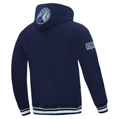 Navy Minnesota Timberwolves Pro Standard Area Code Pullover Hoodie | NBA