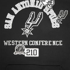 Black San Antonio Spurs Pro Standard Area Code Pullover Hoodie | NBA