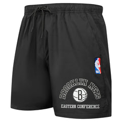 Black Brooklyn Nets Pro Standard Area Code Shorts | NBA